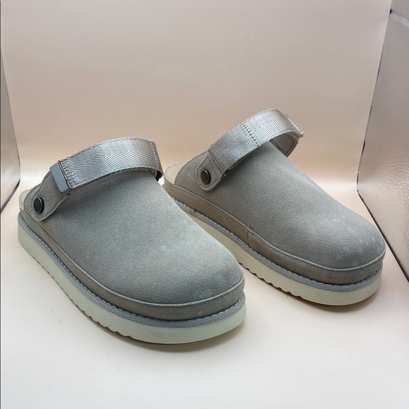 Shoes - EVELLYHOOTD Taupe Suede 2401 2‑in‑1 Strap Clogs EU  Casual Shoes
